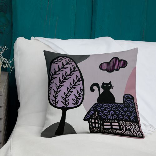 My Violet Home | Premium Pillow I