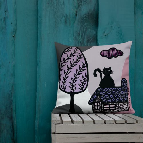My Violet Home | Premium Pillow I